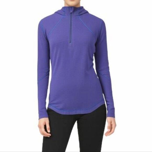 Lululemon Jet Jacket With Hood Lavender Purple Rel: 2006 Vintage Women's size 12 - Picture 1 of 10